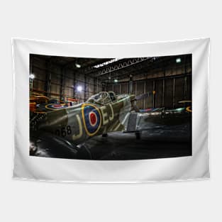 Supermarine Spitfire Hangar Tapestry