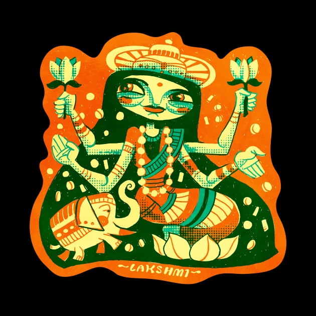 Lakshmi by washburnillustration