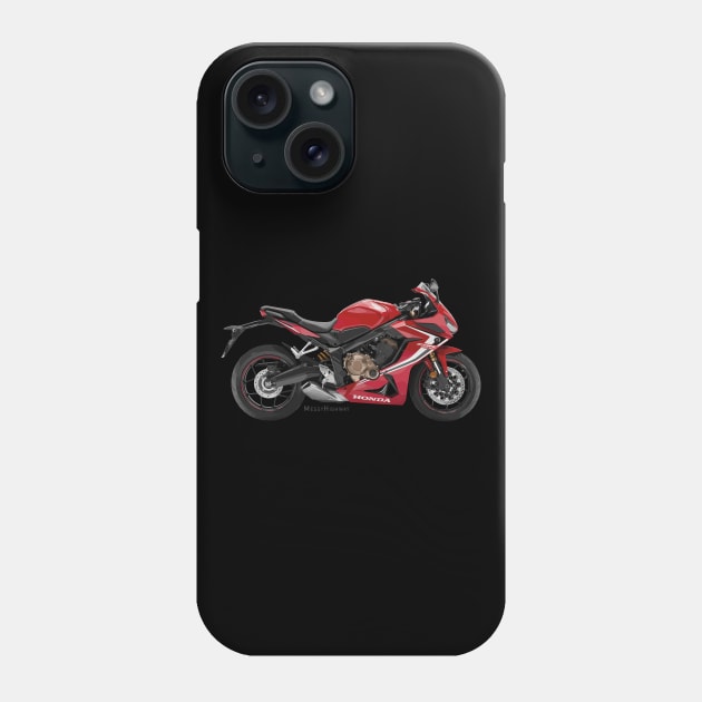 Honda CBR650R 19 red, s Phone Case by MessyHighway