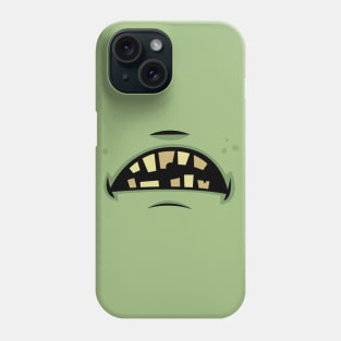 Zombie Frankenstein Monster Mouth Phone Case