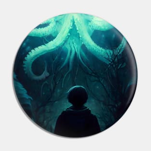 Cthulhu Dark Forest Revelation Pin