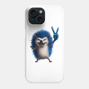 Blue Hedgehog Phone Case