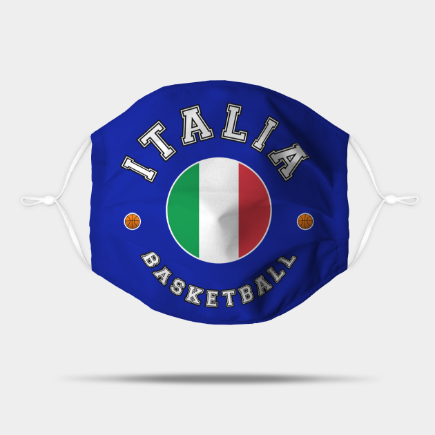 Italia Basketball Italy Basketball Mask TeePublic