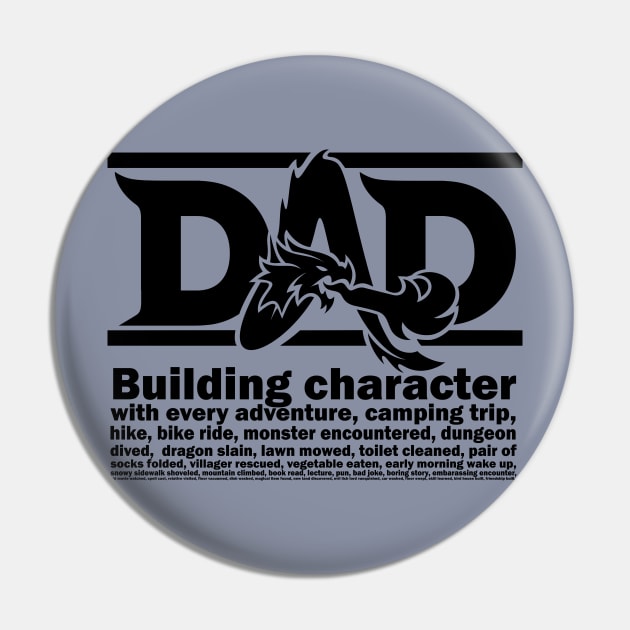 D&D Dad Pin by Crew