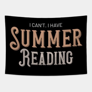 Funny Librarian Summer Reading Library Tapestry