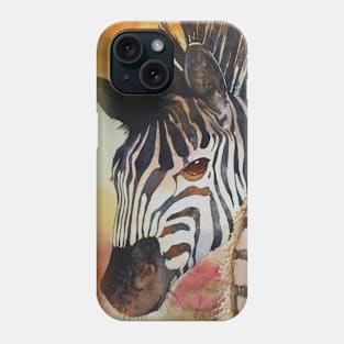 Zebra T-Shirt Phone Case