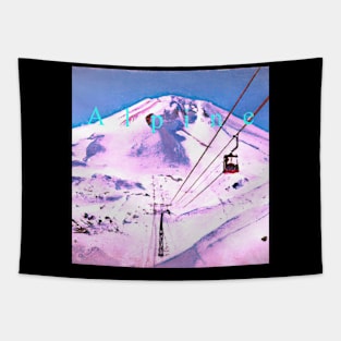 90s alpine day Tapestry