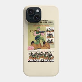 Retro Heroes In Action ARMY Phone Case