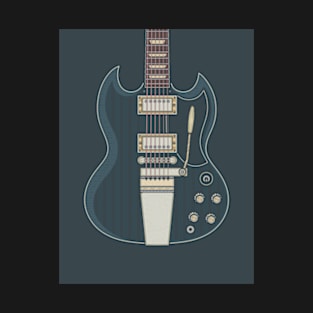 Dark Solid Guitar T-Shirt