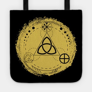 Triquetra - Earth, Sea & Sky | Pagan Symbol Tote