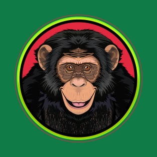 Chimpanzee Circle T-Shirt