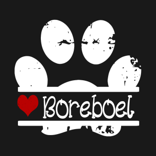 Boreboel dog paw print T-Shirt