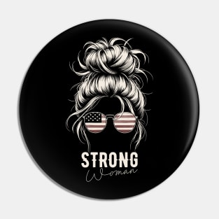 Strong Woman Pin