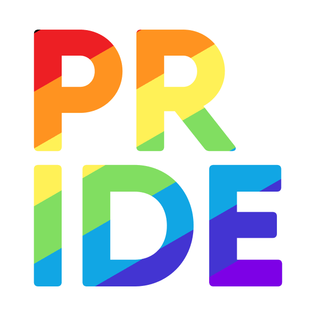 Gay Pride Rainbow Flag by sagestreetstudio