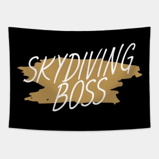 Skydiving boss Tapestry