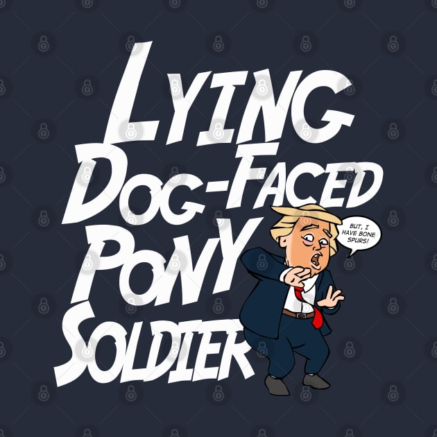 Lying Dog Faced Pony Soldier by Rackham