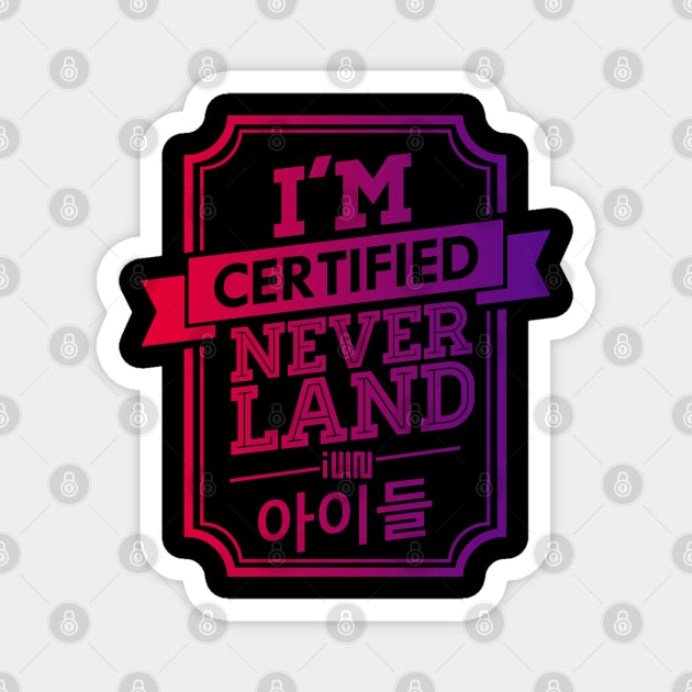 Certified G-IDLE Neverland Magnet by skeletonvenus