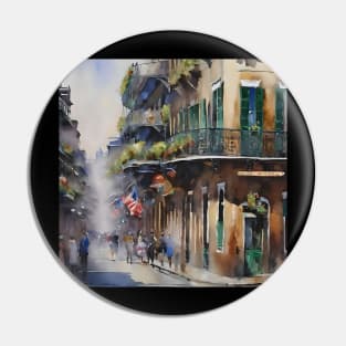 Memories of New Orleans - Bourbon Street Pin