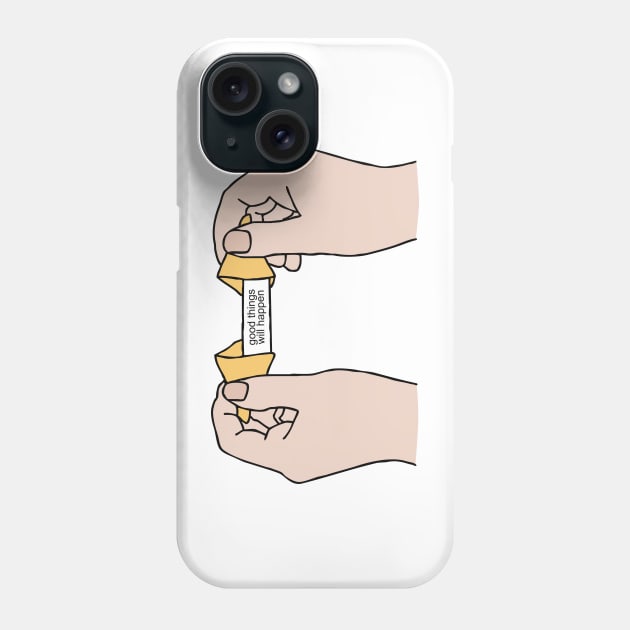 Fortune Cookie Phone Case by honeydesigns