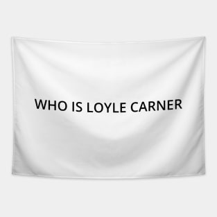 Who Is Loyle Carner Tapestry