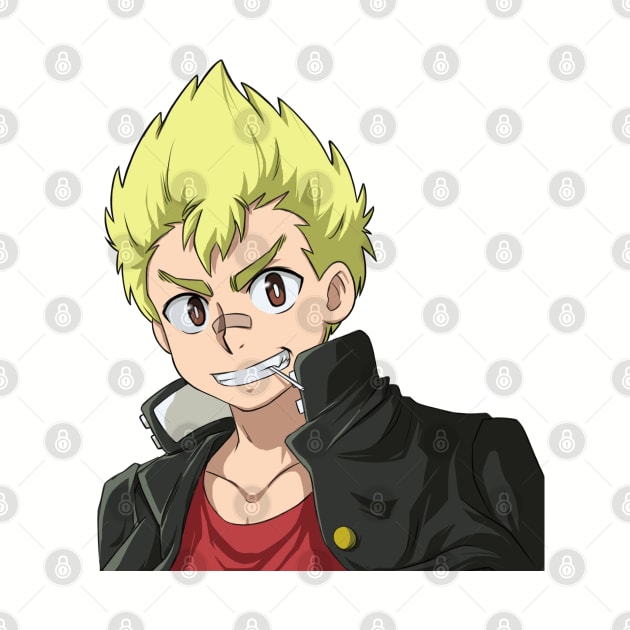 Rantaro from Beyblade Burst and Evolution (no background) by Kaw_Dev