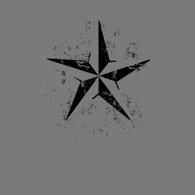 Nautical Star - Grunge by MellowGroove