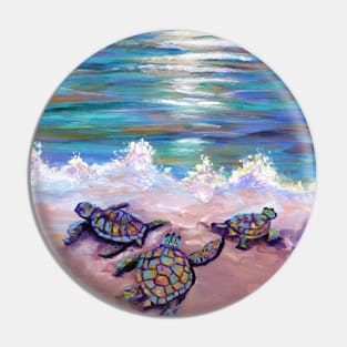 Baby Sea Turtles Pin