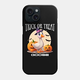 Trick Or Treat With Cute Goose Phone Case