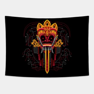 barong head mask Tapestry