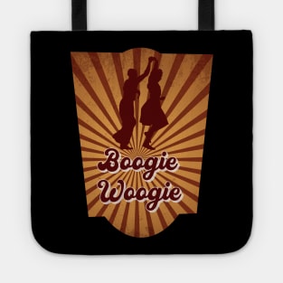 Boogie Woogie Retro Design Tote