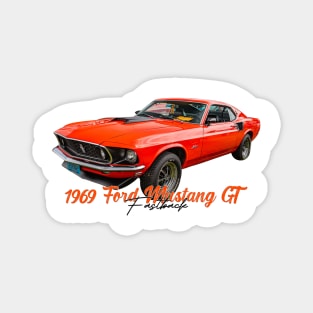 1969 Ford Mustang GT Fastback Magnet