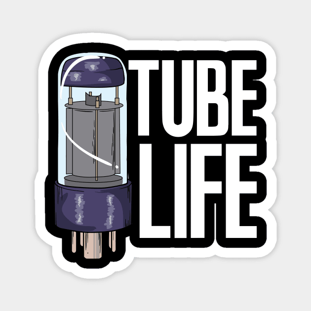 Vacuum Tube Life Audio Amp Analog audiophile hifi Music Magnet by FunnyphskStore