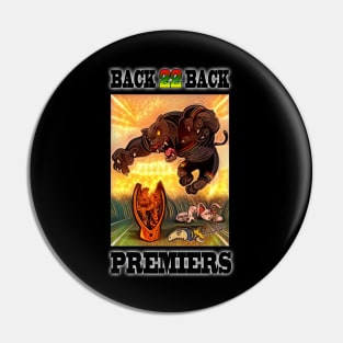 Penrith Panthers - BACK TO BACK PREMIERS 21/22 Pin