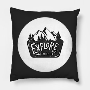 Explore More Places Pillow