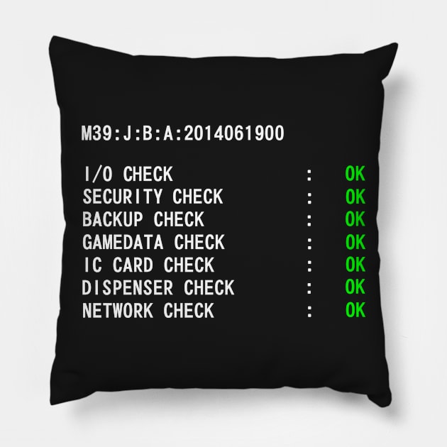 pop'n startup Pillow by CommonSans