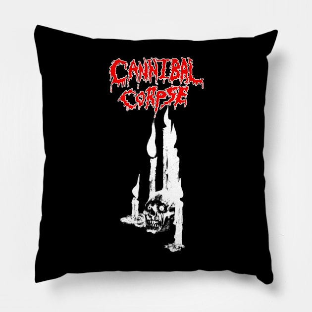 CANNIBAL CORPSE MERCH VTG Pillow by VikiMinimalist