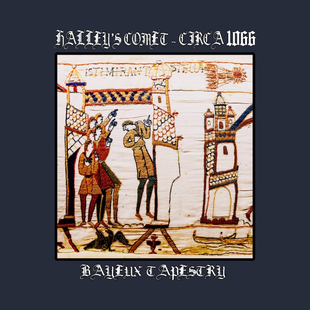 Bayeux Tapestry Halley’s Comet – Circa 1066 by In-Situ