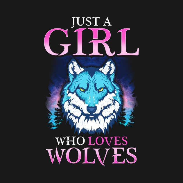 Just A Girl Who Loves Wolves Confident Lone Wolf by theperfectpresents