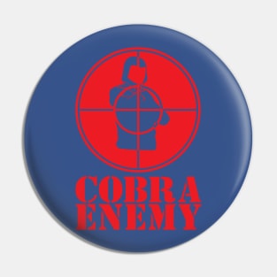 Cobra Enemy – Red Pin