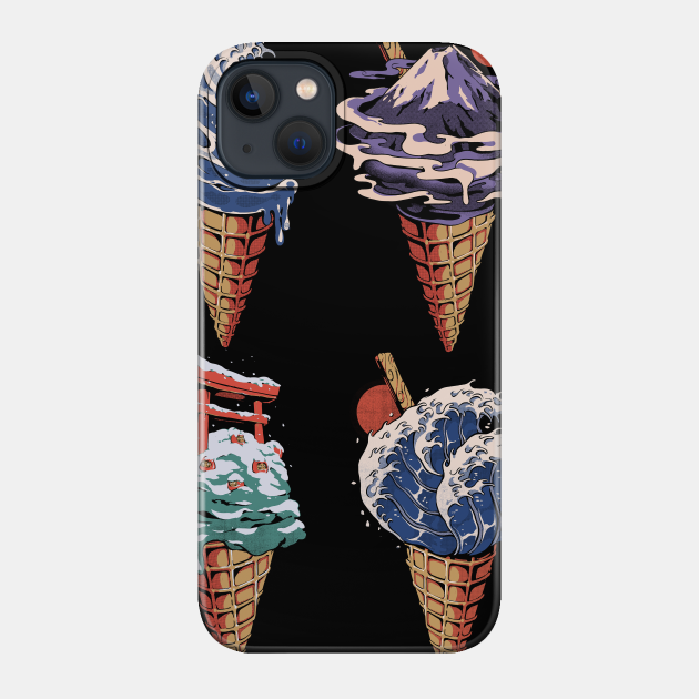 Japanese Ice Creams - Japan - Phone Case
