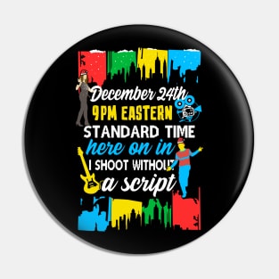 Rent Musical Quote Pin