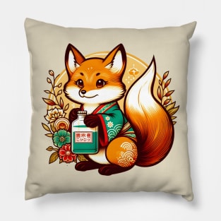 Chemistry fox Pillow