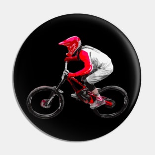 mtb downhill action Pin