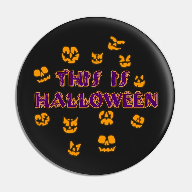 This Is Halloween Pin by puglove