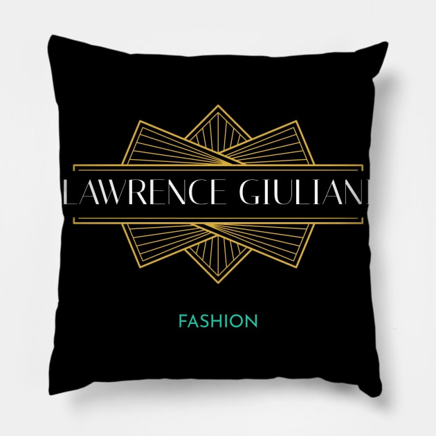 Fashion Lawrence Giuliani Pillow by LAWRENCE GIULIANI