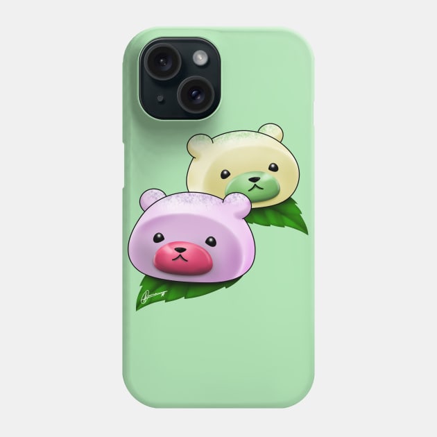 Mochi Bears Phone Case by Akiraj