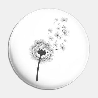 Dandelion (light background) Pin