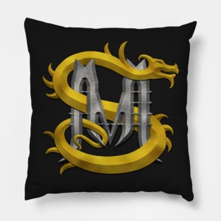 Sigil MS Swabcraft Dragon Gold and Silver Pillow