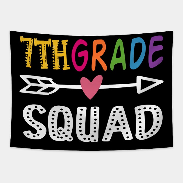 7th grade squad gift for teachers Tapestry by Daimon