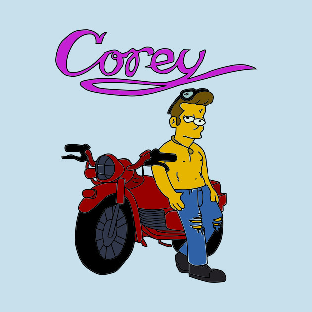 Simpsons Corey Poster by NutsnGum